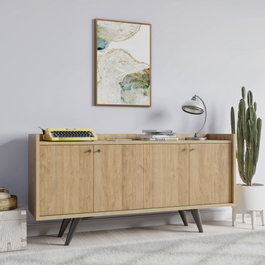 Hanah Home Consola Lizbon Roble
